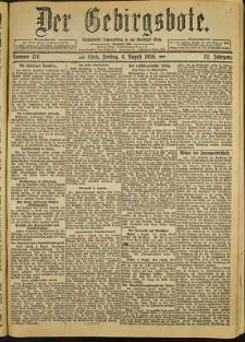 Der Gebirgsbote, 1920, nr 176 [6.08]