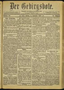 Der Gebirgsbote, 1920, nr 212 [17.09]