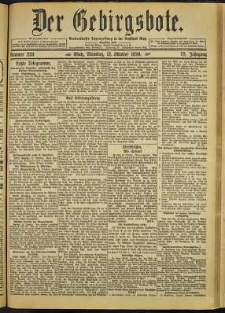 Der Gebirgsbote, 1920, nr 233 [12.10]