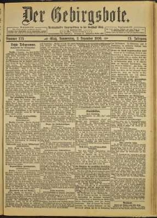 Der Gebirgsbote, 1920, nr 275 [2.12]