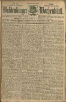 Waldenburger Wochenblatt, Jg. 52, 1906, nr 4