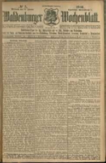 Waldenburger Wochenblatt, Jg. 52, 1906, nr 5