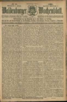 Waldenburger Wochenblatt, Jg. 52, 1906, nr 11