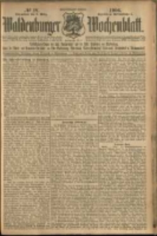 Waldenburger Wochenblatt, Jg. 52, 1906, nr 18