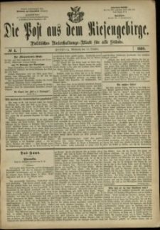 Die Post aus dem Riesengebirge, 1880, nr 4