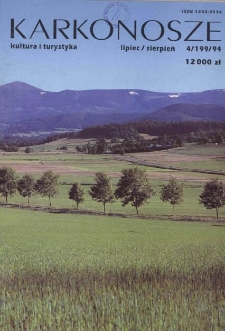 Karkonosze: Kultura i Turystyka, 1994, nr 4 (199)