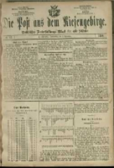 Die Post aus dem Riesengebirge, 1880, nr 23