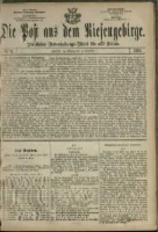 Die Post aus dem Riesengebirge, 1880, nr 25