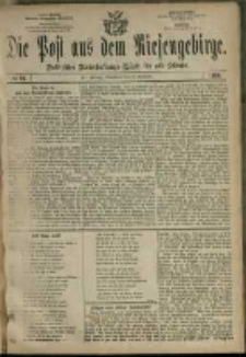 Die Post aus dem Riesengebirge, 1880, nr 28