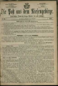 Die Post aus dem Riesengebirge, 1880, nr 30
