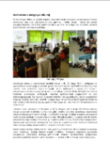 Seminarium o energetyce lokalnej [Dokument elektroniczny]