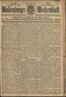 Waldenburger Wochenblatt, Jg. 52, 1906, nr 22