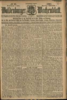 Waldenburger Wochenblatt, Jg. 52, 1906, nr 27