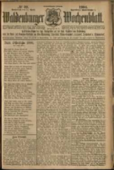 Waldenburger Wochenblatt, Jg. 52, 1906, nr 30
