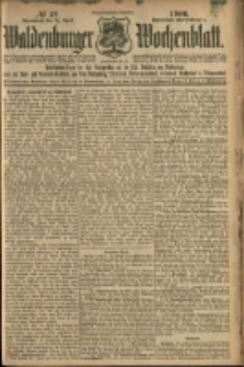 Waldenburger Wochenblatt, Jg. 52, 1906, nr 32