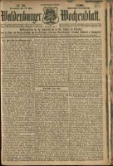 Waldenburger Wochenblatt, Jg. 52, 1906, nr 38