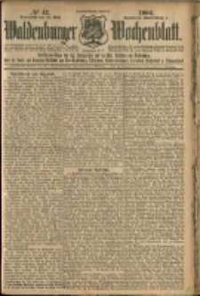 Waldenburger Wochenblatt, Jg. 52, 1906, nr 42