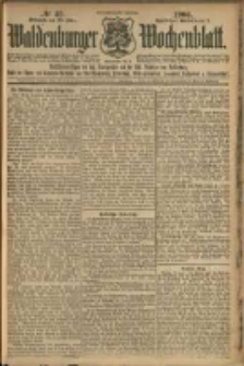 Waldenburger Wochenblatt, Jg. 52, 1906, nr 49