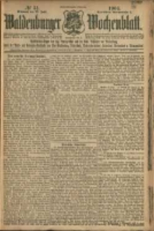 Waldenburger Wochenblatt, Jg. 52, 1906, nr 51