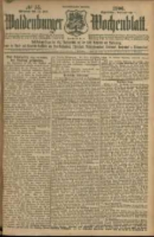 Waldenburger Wochenblatt, Jg. 52, 1906, nr 55