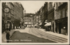 Hirschberg i. Schles. Bahnhofstrasse [Dokument ikonograficzny]