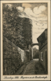 Löwenberg i. Schles. Hungerturm an der Bunzlauerstrasse. [Dokument ikonograficzny]