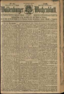 Waldenburger Wochenblatt, Jg. 52, 1906, nr 64