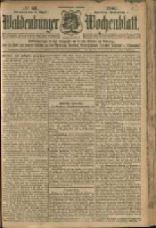 Waldenburger Wochenblatt, Jg. 52, 1906, nr 66