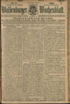 Waldenburger Wochenblatt, Jg. 52, 1906, nr 77