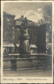 Löwenberg i. Schles. - Tuchmacherbrunnen [Dokument ikonograficzny]