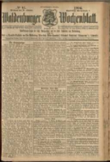 Waldenburger Wochenblatt, Jg. 52, 1906, nr 81