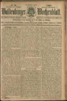 Waldenburger Wochenblatt, Jg. 52, 1906, nr 96