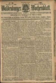 Waldenburger Wochenblatt, Jg. 53, 1907, nr 29