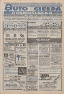 Auto Giełda Dolnośląska : pismo dla kupujących i sprzedających samochody, R. 4, 1995, nr 17 (158) [28.04]