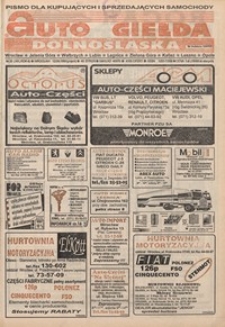 Auto Giełda Dolnośląska : pismo dla kupujących i sprzedających samochody, R. 4, 1995, nr 20 (161) [12.05]