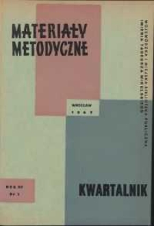 Materiały metodyczne : kwartalnik, R. XII, 1967, nr 2