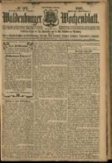 Waldenburger Wochenblatt, Jg. 53, 1907, nr 102