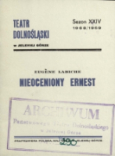 Nieoceniony Ernest - program [Dokument życia społecznego]