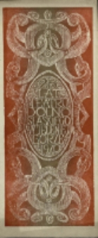 25 lat Teatru Dolnośląskiego w Jeleniej Górze 1970 - zaproszenie