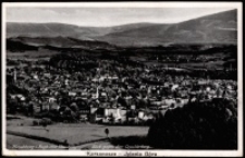 Jelenia Góra - widok ze Wzgórza Kościuszki [Dokument ikonograficzny]