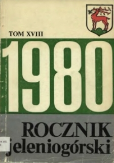 Rocznik Jeleniogórski, T. 18 (1980)