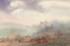 Widok z Czadrowa na Katedrę w Krzeszowie [Dokument ikonograficzny]