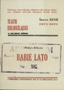 Babie lato - program [Dokument życia społecznego]