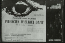 Pierścień wielkiej damy czyli Ex machina-Durejko [Dokument życia społecznego]