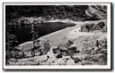 Mały Staw i schronisko Samotnia [Dokument ikonograficzny]