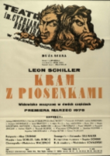 Kram z piosenkami - afisz [Dokument życia społecznego]