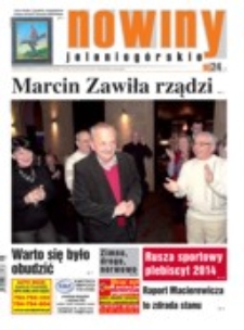 Nowiny Jeleniogórskie : tygodnik społeczny, R.56!, 2014, nr 48 (2893) [Dokument elektroniczny]