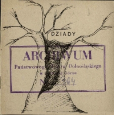 Dziady : część III - program [Dokument życia społecznego]