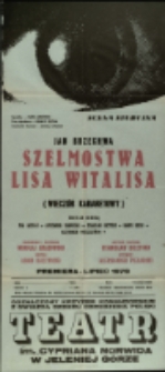Szelmostwa lisa Witalisa - afisz premierowy [Dokument życia społecznego]