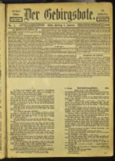 Der Gebirgsbote, 1900, nr 2